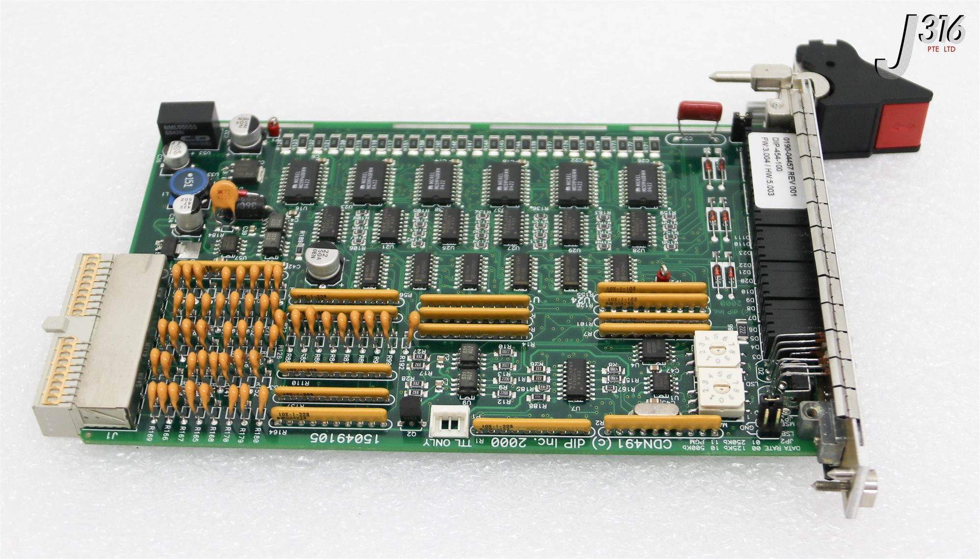 35817 APPLIED MATERIALS PCB, DIP CDN491-AB-1 DEVICENET 48 DIGI 3U